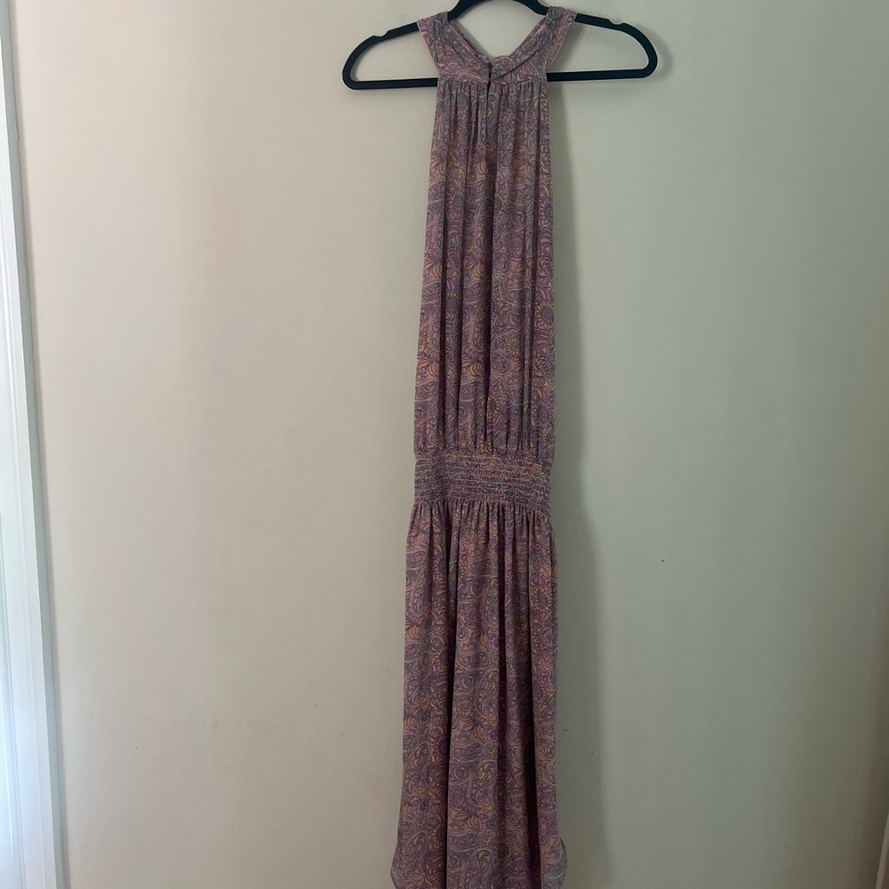 Ramy Brooks woman’s Elegant Halter Neck Paisley Dress - Picture 8 of 13